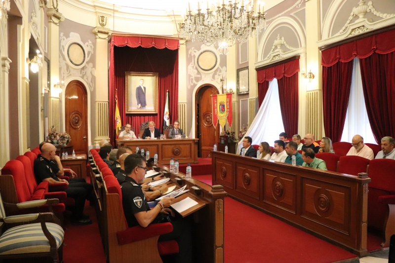 Junta Seguridad Local Noche en Blanco Badajoz 2023