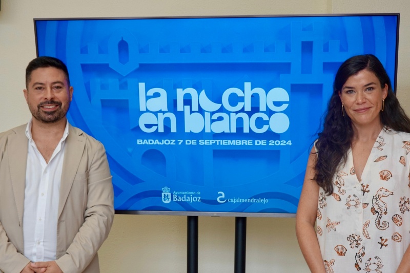 Presentaci�n de la Noche en Blanco Badajoz 2024 