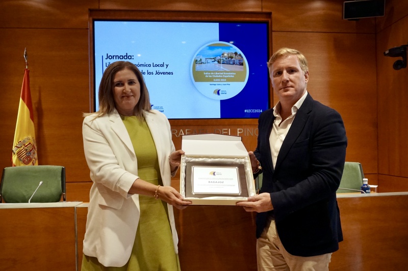 Badajoz es reconocida como una de las ciudades con m�s libertad econ�mica de Espa�a