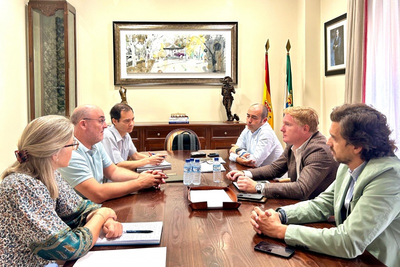 Reuni�n con Endesa para la mejora de infraestructuras en pedan�as