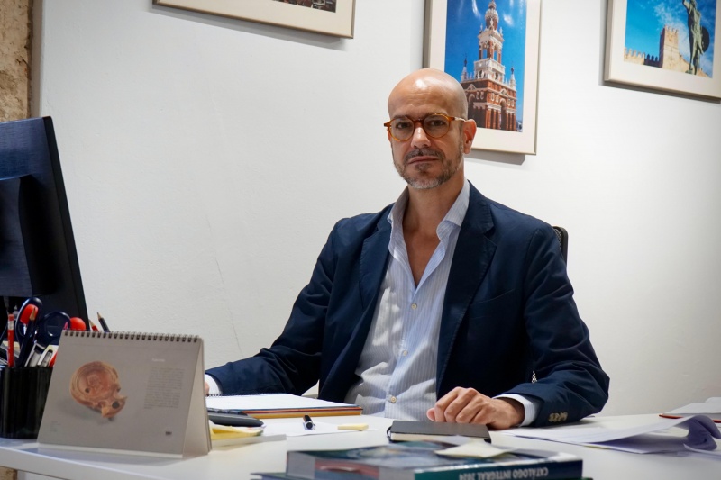 Francisco Cerezo, gerente del Consorcio del Casco Antiguo de Badajoz