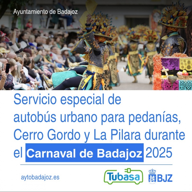 Servicio Especial de autob�s urbano y taxi