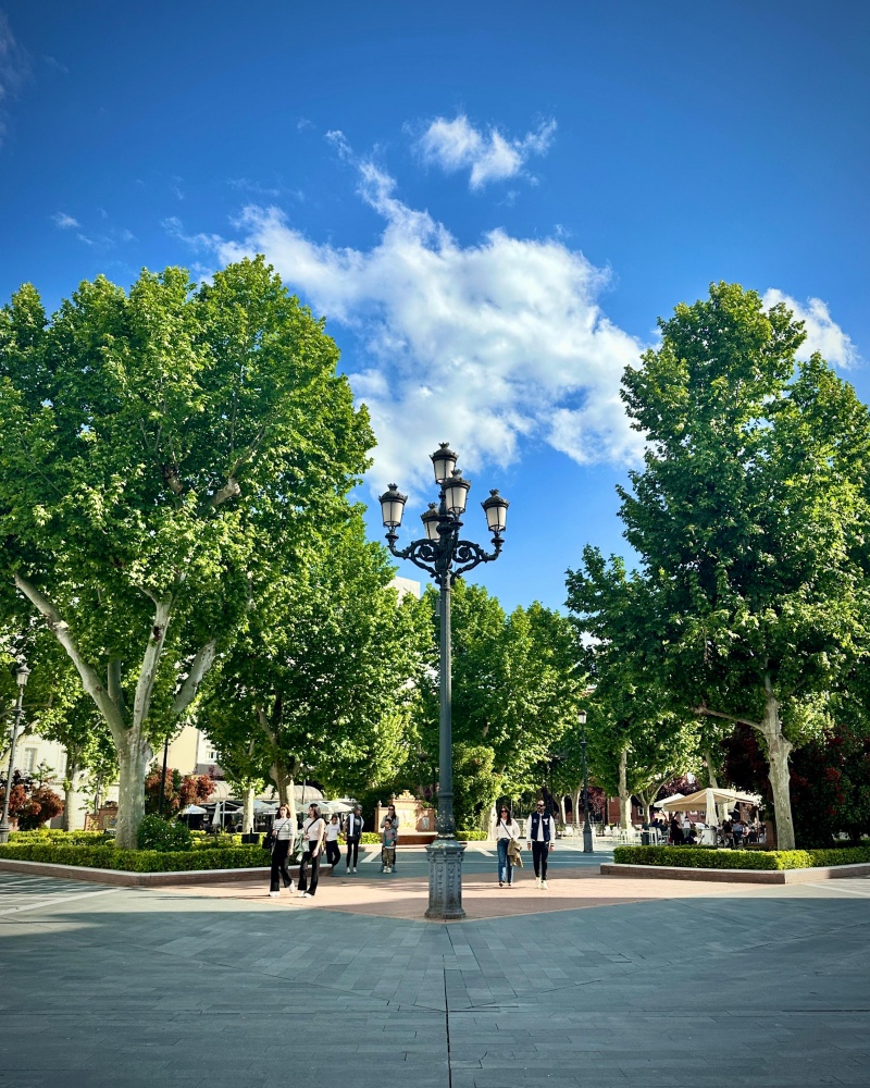 Paseo de San Francisco en Badajoz