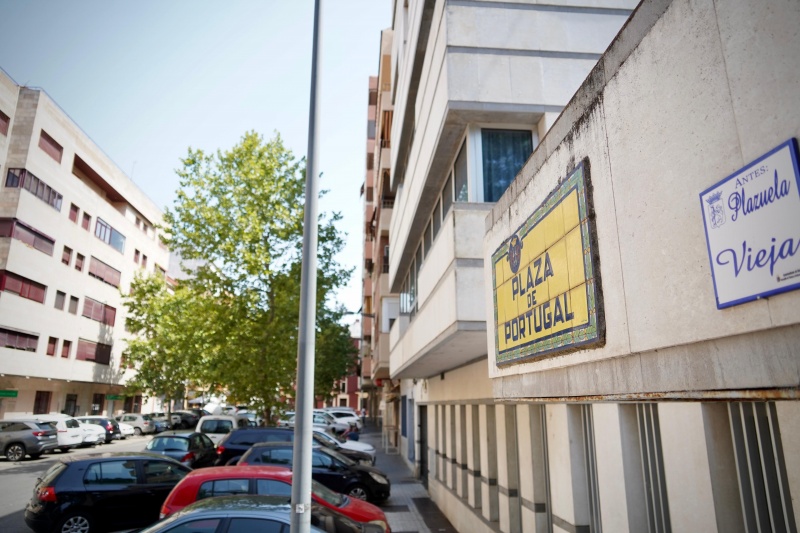 Plaza de Portugal en Badajoz