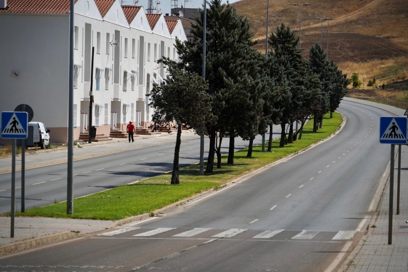 Renovacion de red de saneamiento en Badajoz