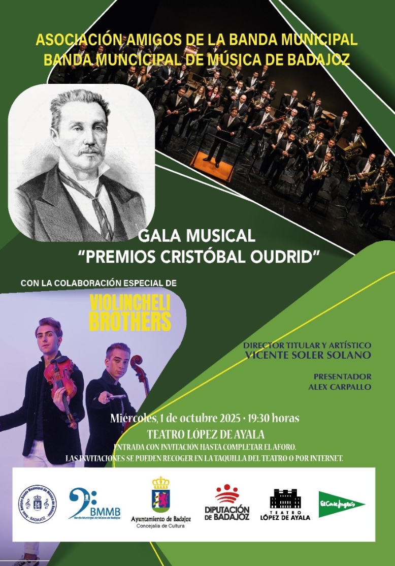 Gala Musical Premios Cristobal Oudrid