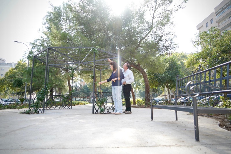 Ajardinamiento y mejora del parque �ngel Quintanilla Ulla en Valdepasillas