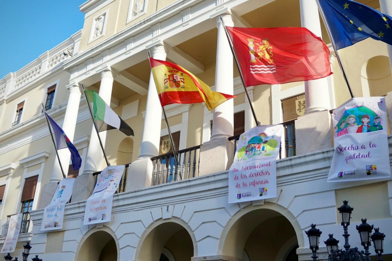 Derechos infancia en el Ayuntamiento de Badajoz