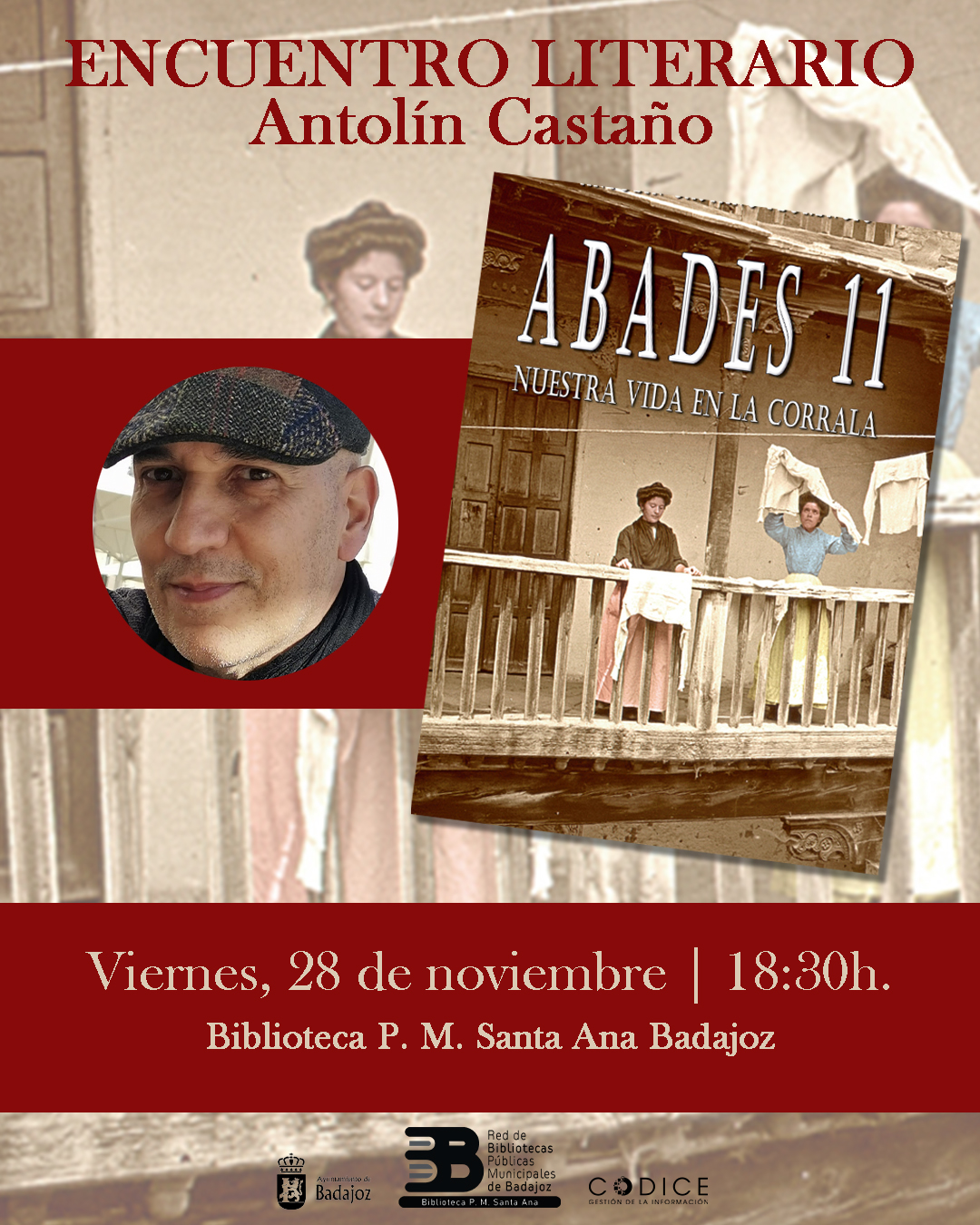 Encuentro literario con Antoln Castao