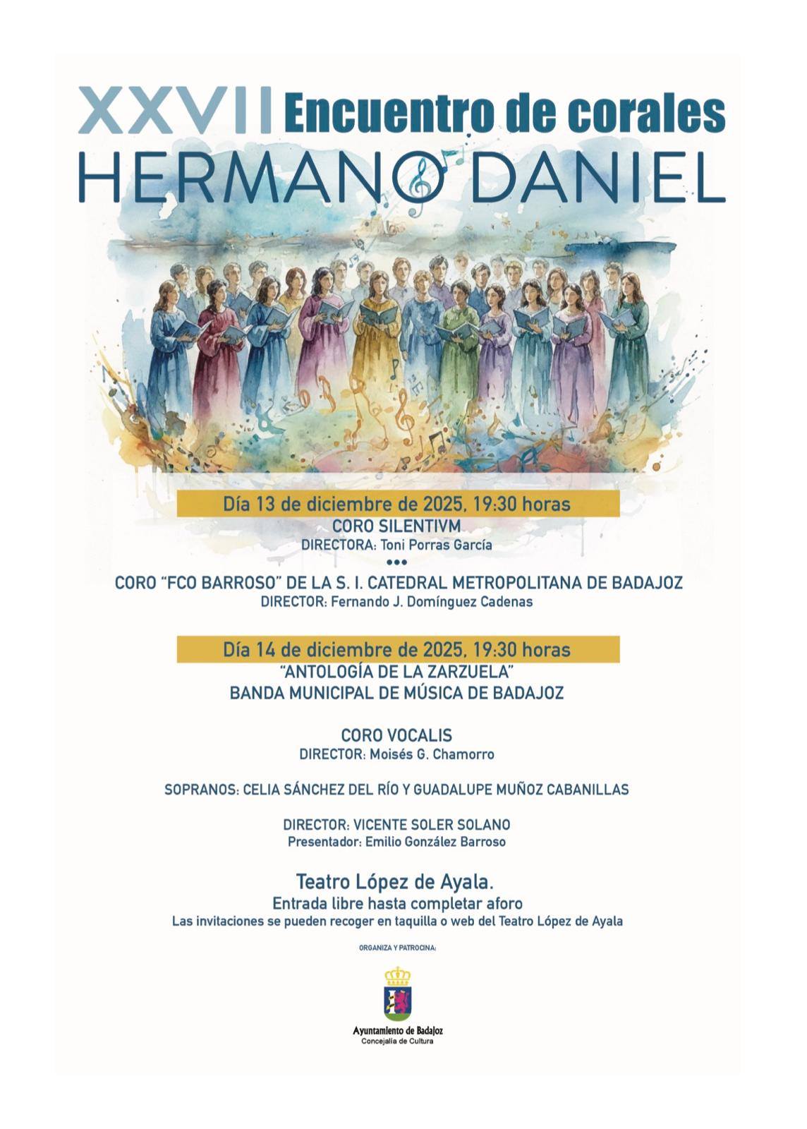 Encuento de corales Hermanos Daniel 2025