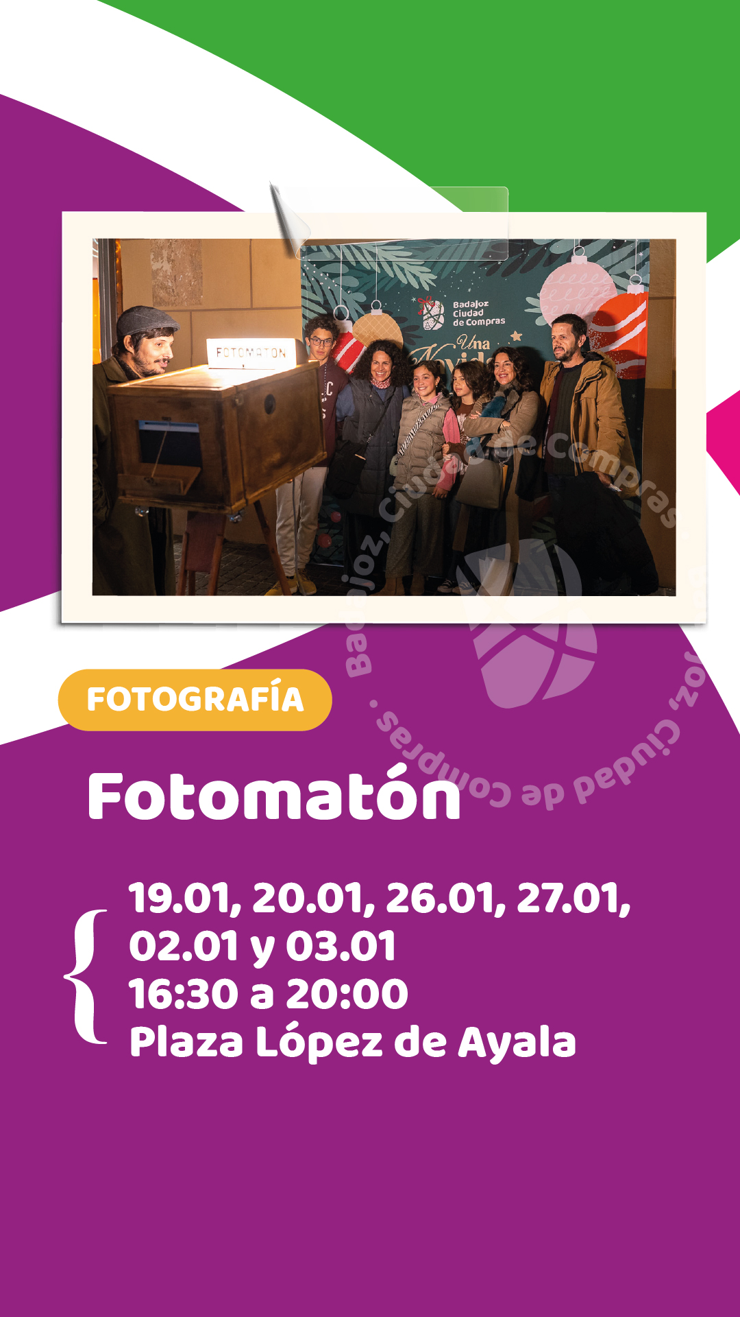 Dinamizacion comercial navidad Badajoz