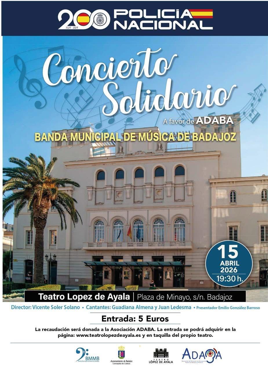 Concierto SOlidario Banda Municipal de Música de Badajoz