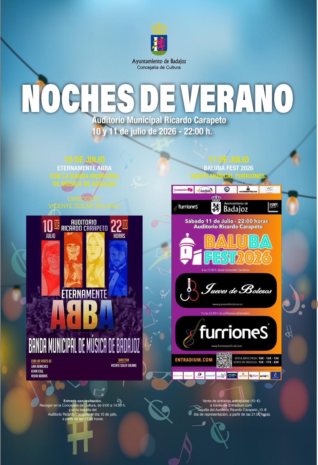 Noches de Verano 2026