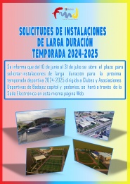 SOLICITUDES DE INSTALACIONES DE LARGA DURACIN